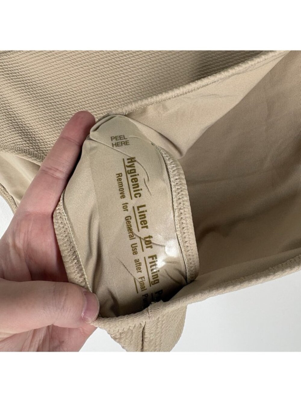 Old Navy Women 3X Textured Tan High-Waisted French-Cut Bikini Swim Bottoms NWT - Picture 5 of 8